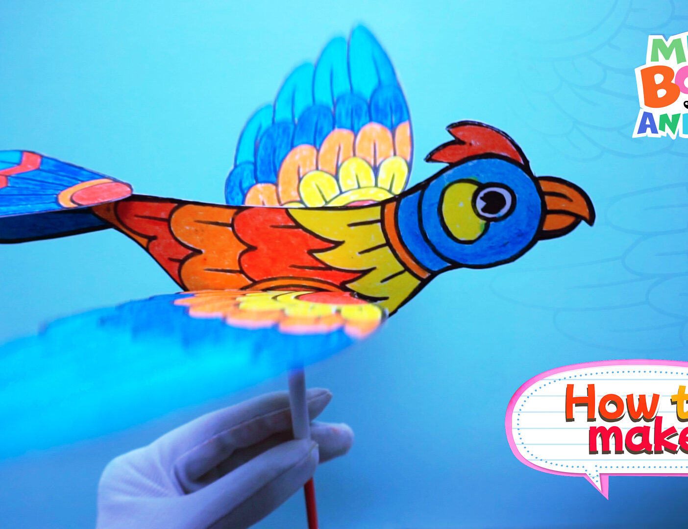 How To Make Flying Paper Bird | Origami flying bird easy | DIY paper bird