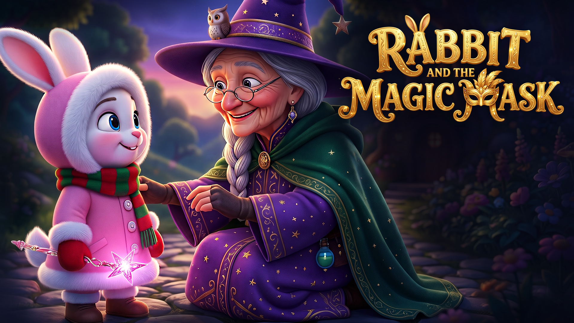 Lilly the Clever Rabbit and the Magic Mask 🎭