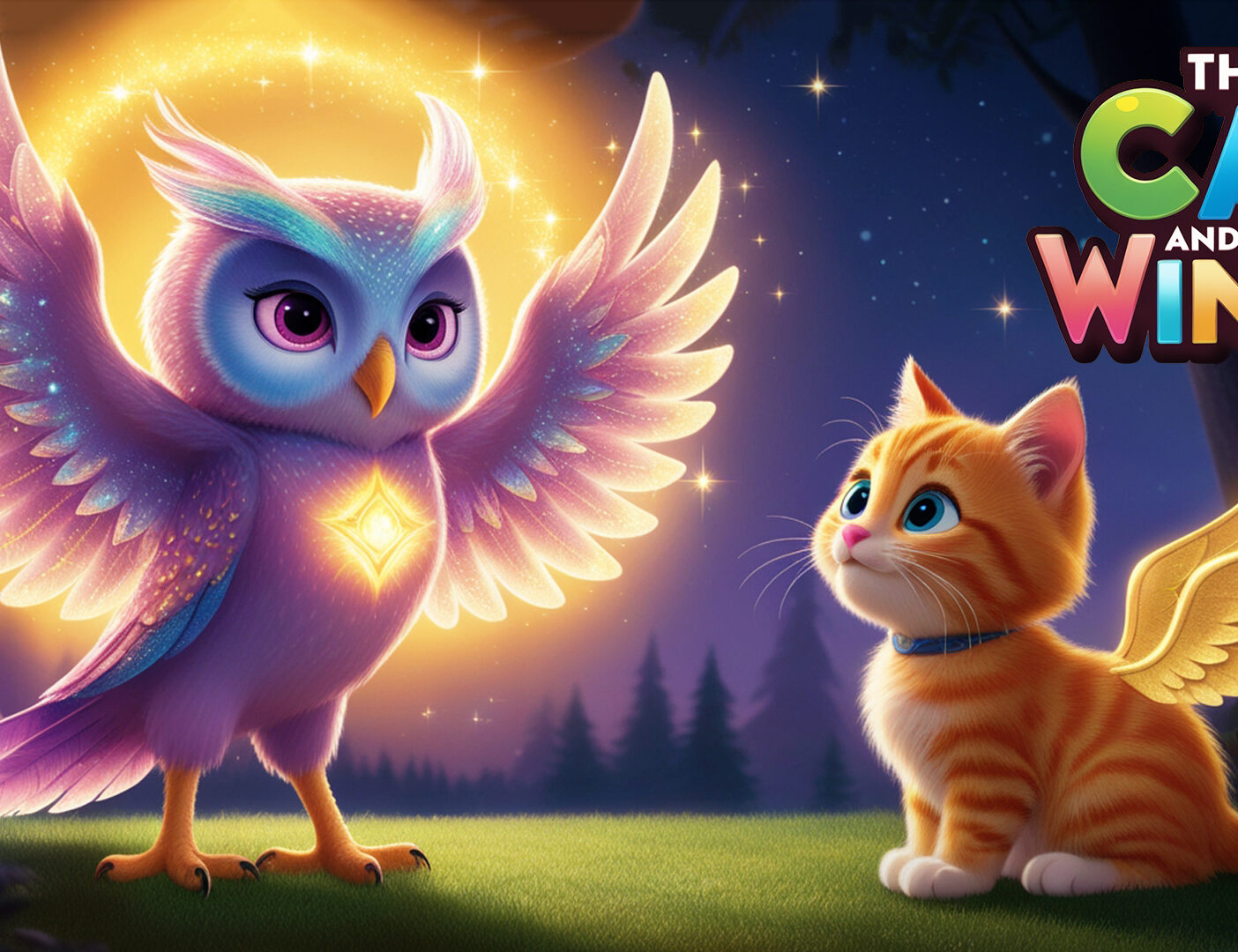 Moral Story for Kids: The Cat Who Wanted Wings  🪽🐱