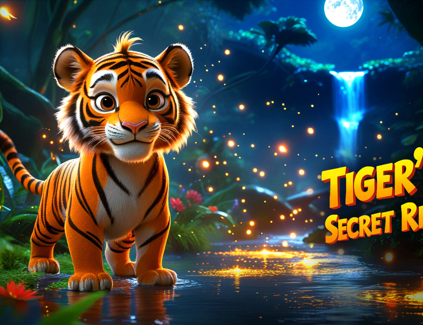 A Magical Adventure Story for Kids : Tiger’s Secret River 🐅