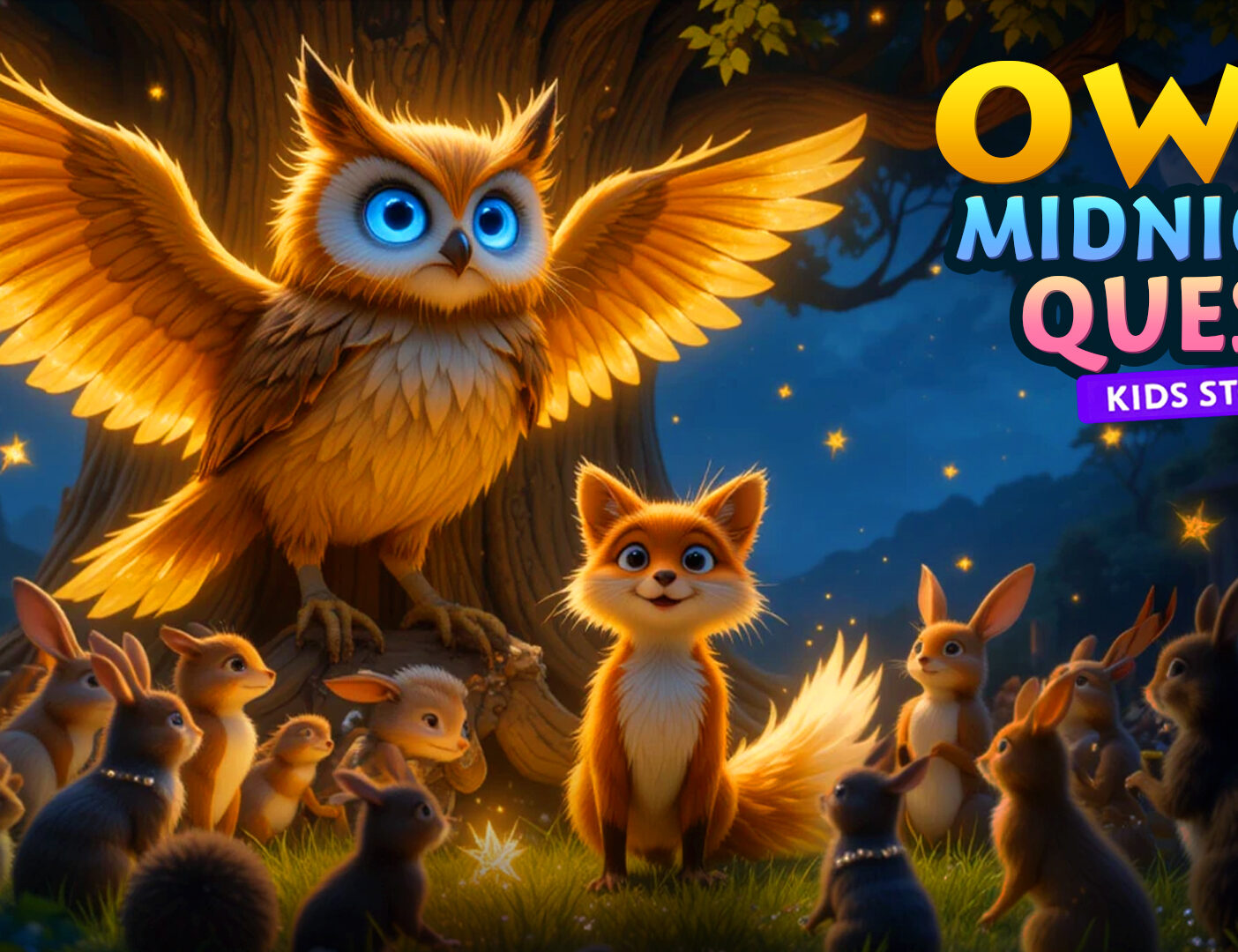 Owl’s Midnight Quest: A Magical Mystery  🦉🌙✨